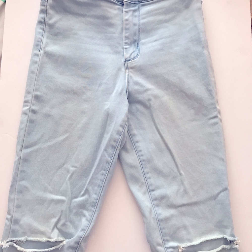 Baby Blue Skinny Jeans